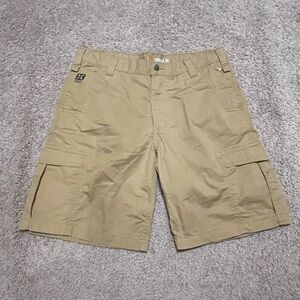 Carhartt Men's Khaki Light Tan Relaxed Fit Cargo Shorts